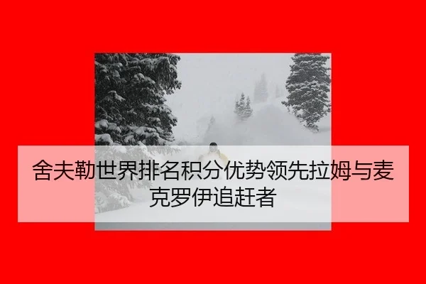 舍夫勒世界排名积分优势领先拉姆与麦克罗伊追赶者